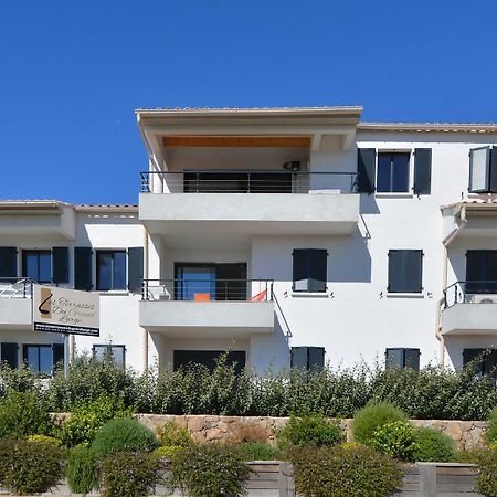 Апарт отель Les Terrasses Du Grand Large Порто-Полло Экстерьер фото
